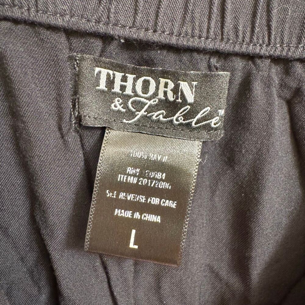 Thorn & Fable Hot Topic Skeleton Fairy Green Black Colorblock Dress L - Picture 8 of 9
